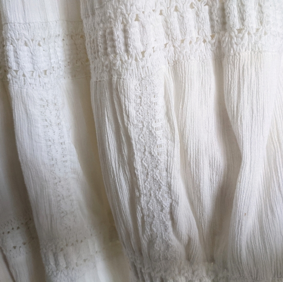 Old Navy White Casual Cotton Spaghetti Strap Dress XS - Picture 7 of 11